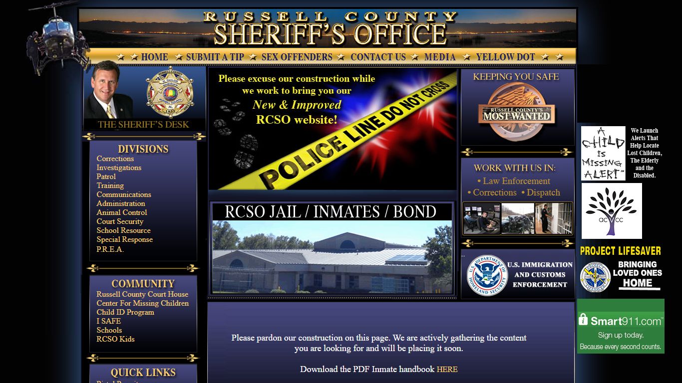 Welcome to RCSO Website